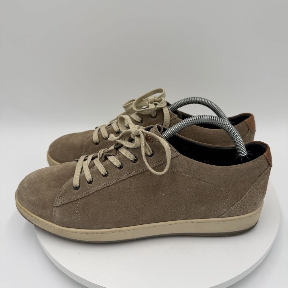To Boot New York‎ Barlow Taupe Leather Suede Sneakers Mens Size 10M